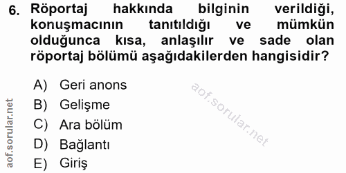 Soru 6