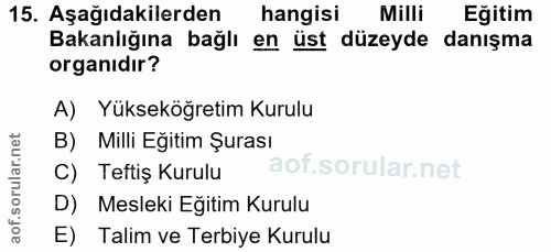 Soru 15