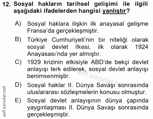 Soru 12