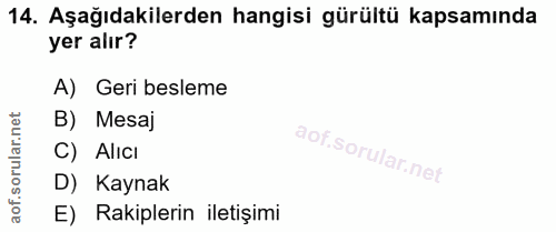 Soru 14