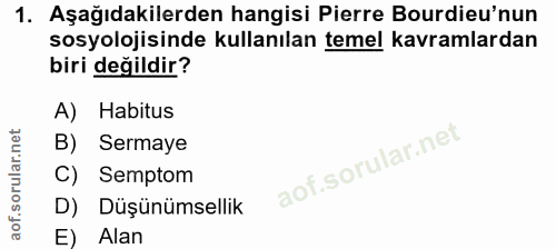Soru 1