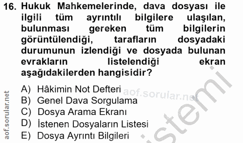 Soru 16