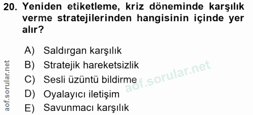 Soru 20