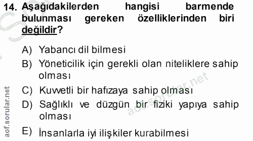 Soru 14
