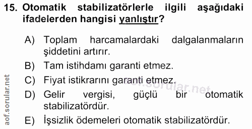 Soru 15