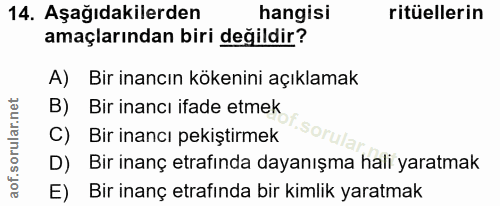 Soru 14