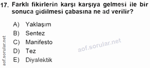 Soru 17