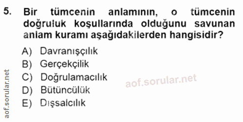 Soru 5