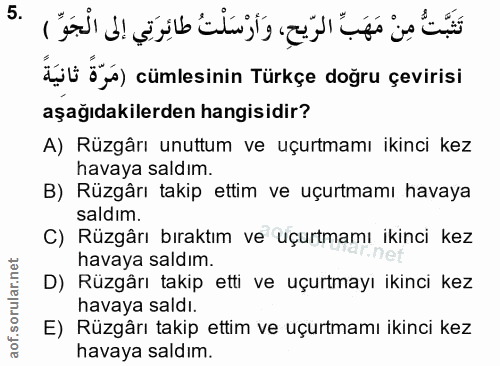 Soru 5