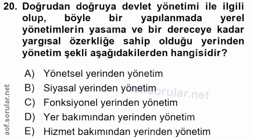 Soru 20