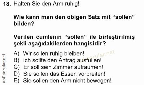Soru 18
