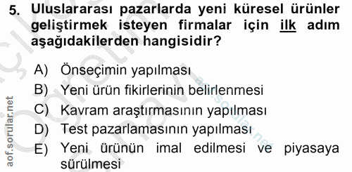 Soru 5