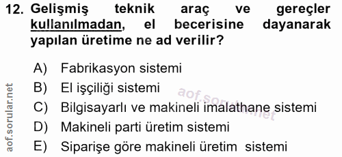 Soru 12