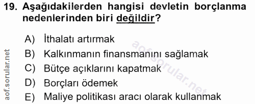 Soru 19