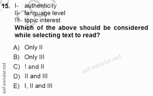 Soru 15