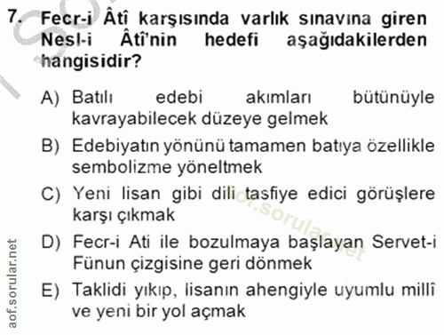 Soru 7