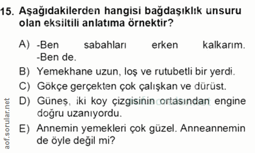 Soru 15