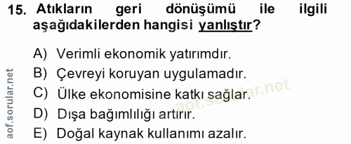 Soru 15