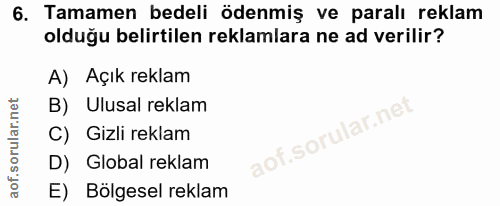 Soru 6