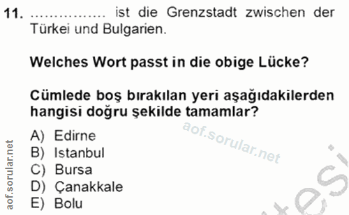 Soru 11