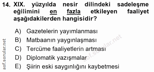 Soru 14
