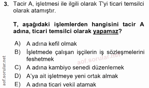 Soru 3