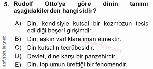 Soru 5