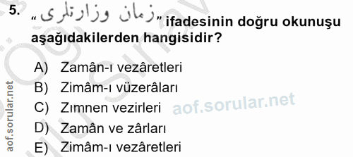 Soru 5