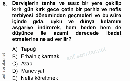 Soru 8