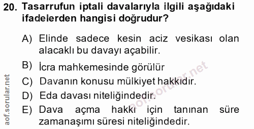 Soru 20