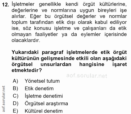 Soru 12