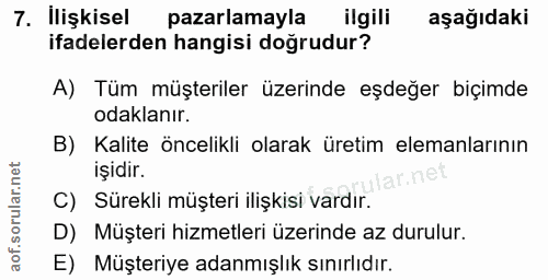 Soru 7