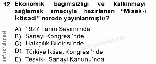 Soru 12