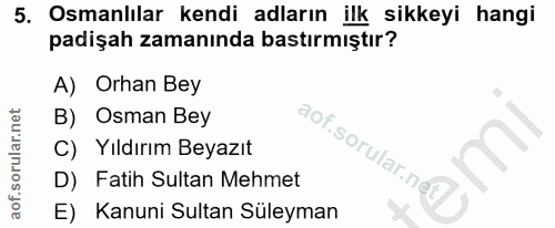 Soru 5