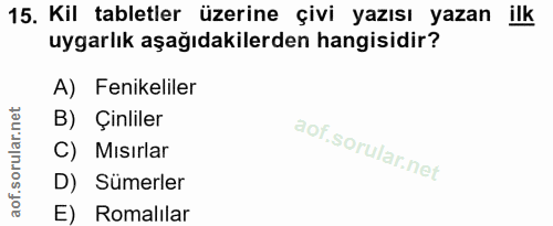 Soru 15