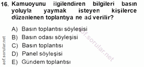 Soru 16