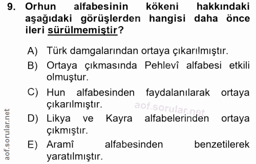 Soru 9