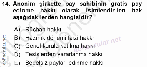 Soru 14
