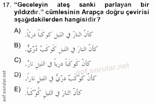 Soru 17