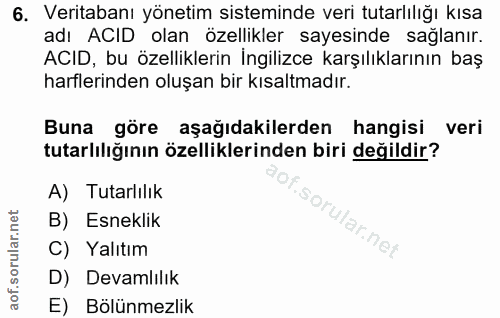 Soru 6