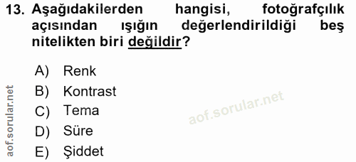 Soru 13