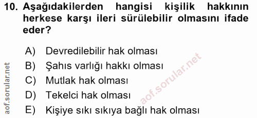 Soru 10