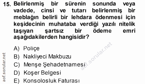 Soru 15