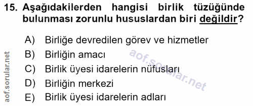 Soru 15