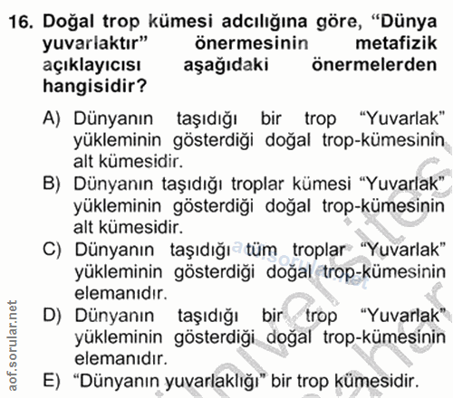 Soru 16