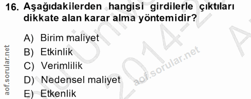 Soru 16