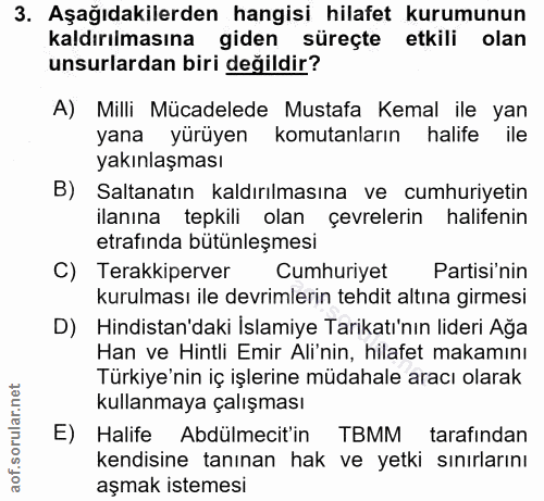 Soru 3