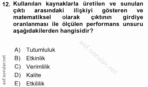Soru 12