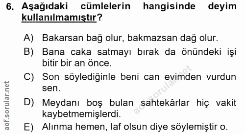 Soru 6