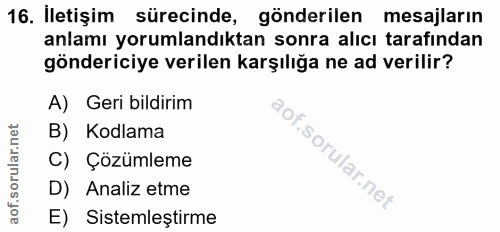 Soru 16